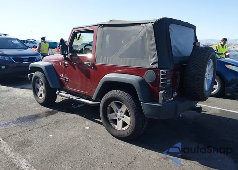 2009 Jeep Wrangler X z USA, uszkodzony, nr VIN 1J4FA24149L786011